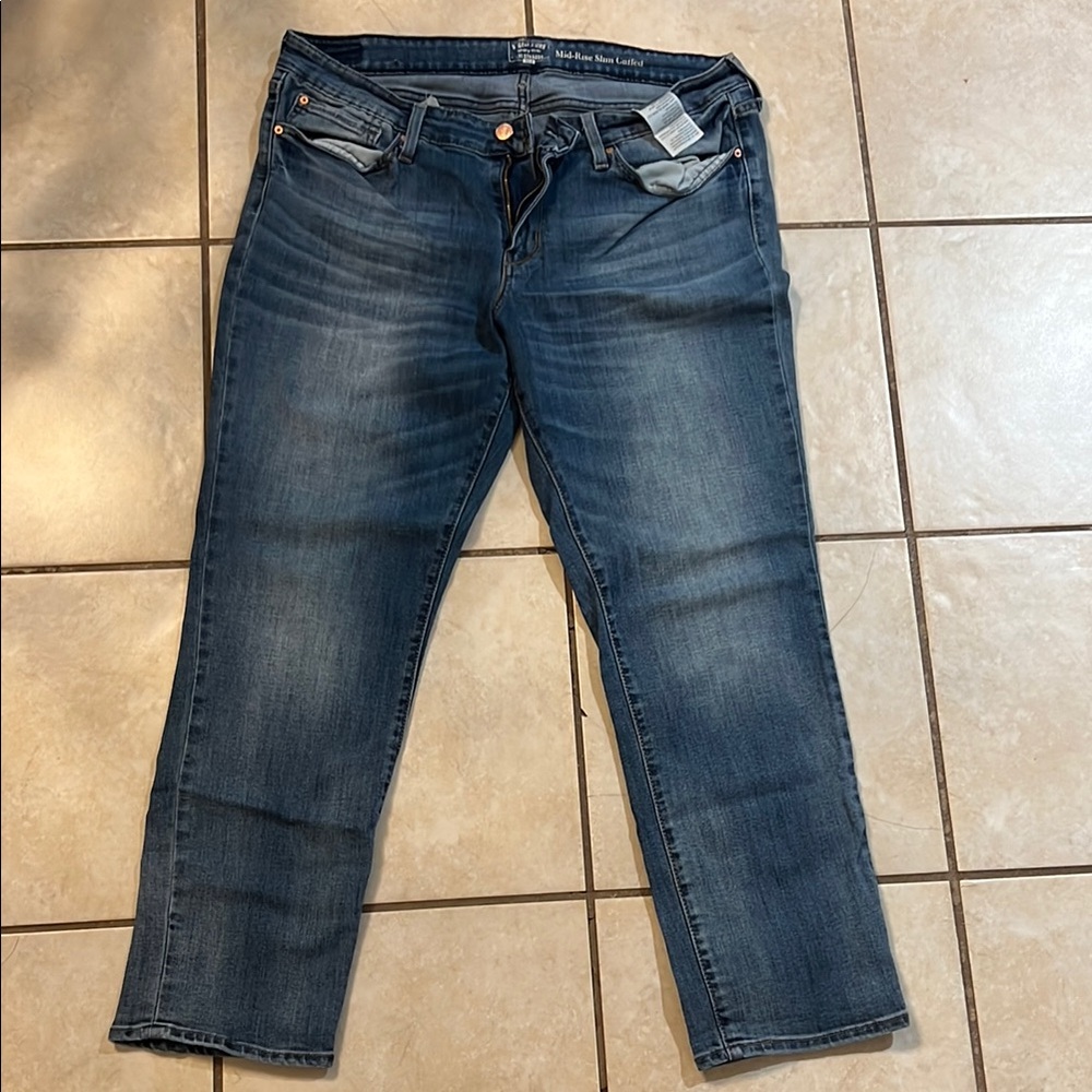 Signature by Levi Strauss Blue Straight Leg Jeans